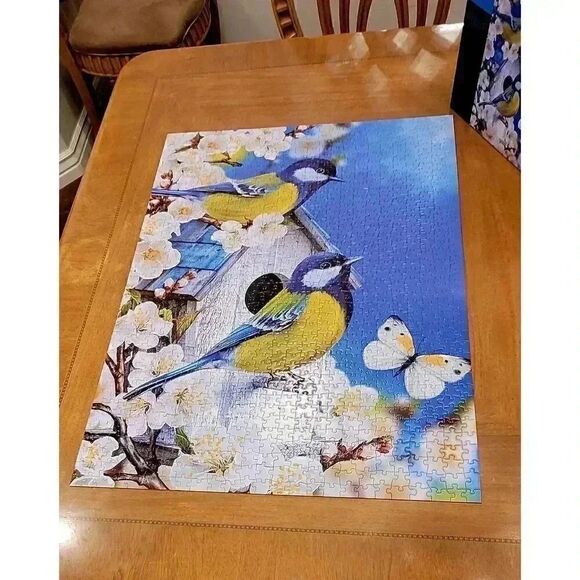 Giftcraft Dimensions Birds & Cherry Blossom 1000 traditional piece Jigsaw Puzzle - Picture 6 of 6